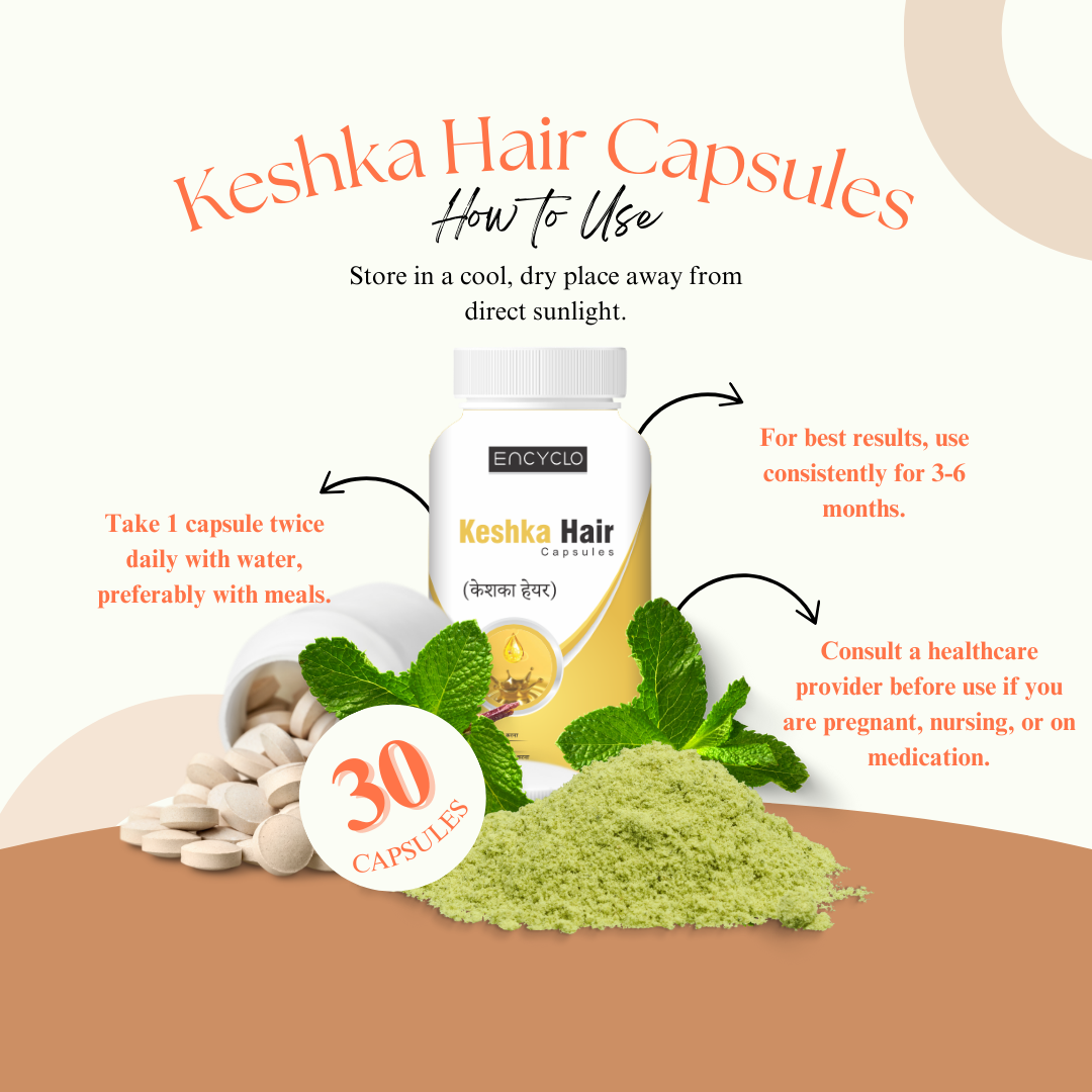 Encyclo Keshka Hair Capsules