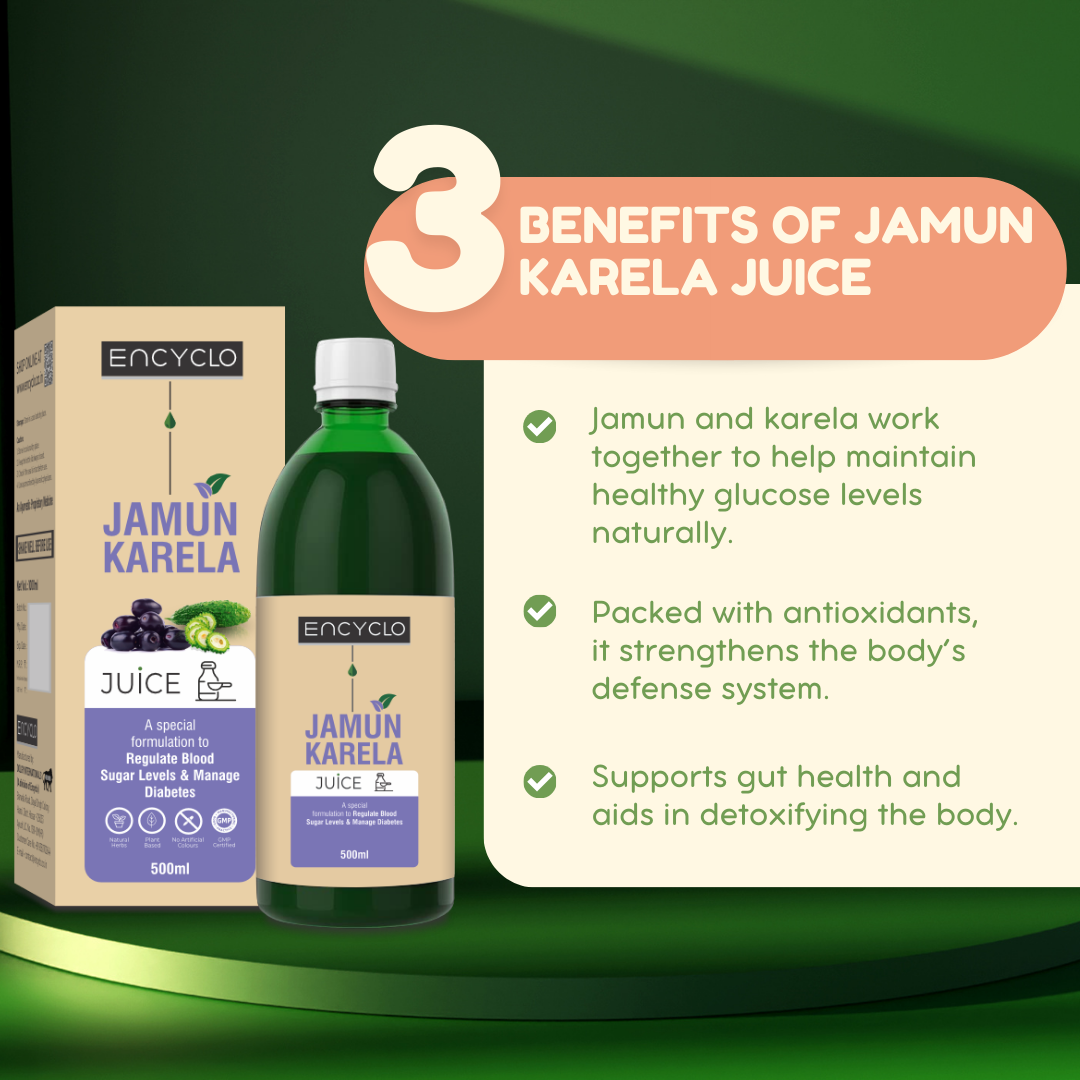 Encyclo Jamun Karela Juice -500mL